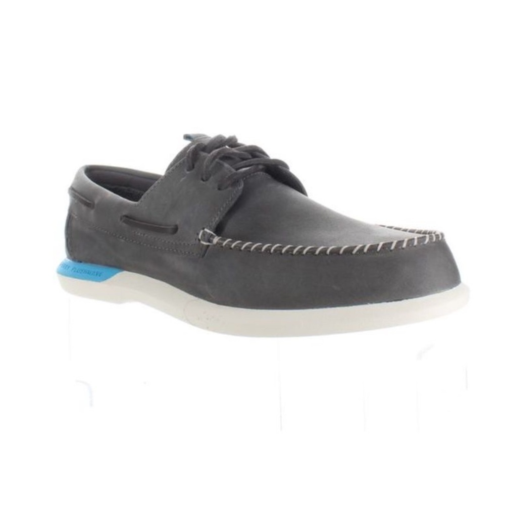 Sperry Top Sider Mens A/O Plushwave 2.0 Gray Boat Shoes Size 10.5